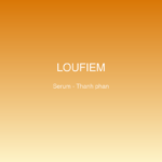 Serum dưỡng tóc Loufiem